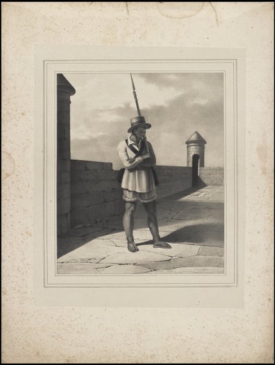 En samling av Waldecks originale kunstverk fra Mesoamerica, boks 9 av 22 av Johann Friedrich Maximilian von Waldeck