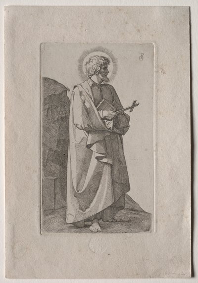 Lør. Philip Neri, 1826. av Johann Friedrich Overbeck