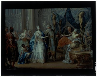 Antiochus og Stratonike av Johann Georg Platzer