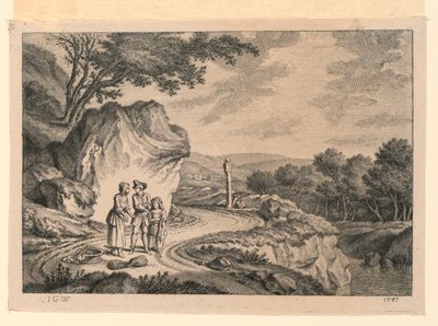 Den svingete veien av Johann Georg Wille
