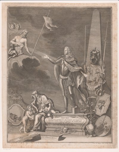 Monument til Heinrich II von Reuss-Obergreiz av Johann Georg Wolffgang