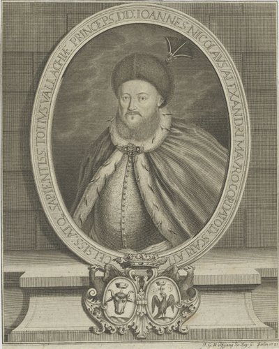 Nicolaos Mavrocordatos 1680-1730, 1721. av Johann Georg Wolfgang
