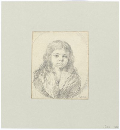 Byste av en gutt av Johann Georg von Dillis
