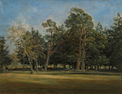 Hirschgarten nær München av Johann Georg von Dillis