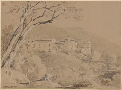 Fjellandskap av Johann Georg von Dillis