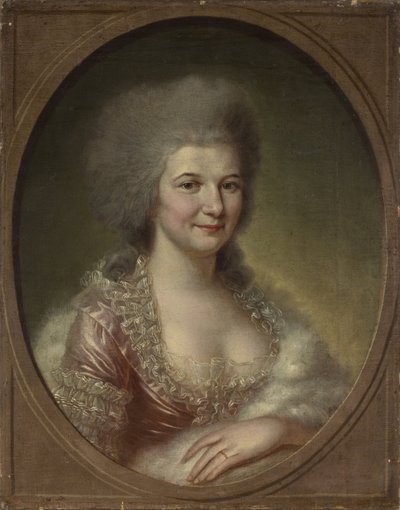 Kvinnedame ved valgretten av Johann Georg von Edlinger