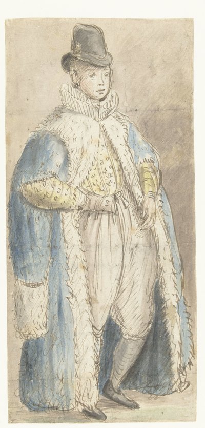 Portrett av sønnen til Frederick V, kurfyrst Palatine (?) av Johann Goltz (possibly)