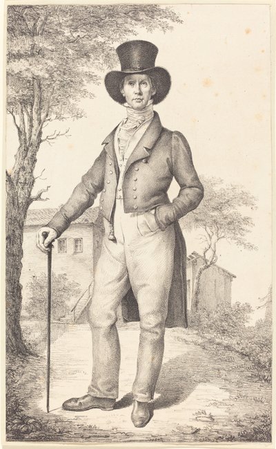 Senior regjeringsrevisor Rudolf Schadow (kunstnerens bror) av Johann Gottfried Schadow