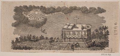 Vignette Gebhardi og Christiani "Historien om kongedømmene Danmark og Norge og hertugdømmene Schleswig og Holstein til vår tid" av Johann Gottlieb Friedrich