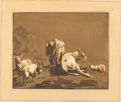 Kyr av Johann Gottlieb Prestel after Joseph Wagner