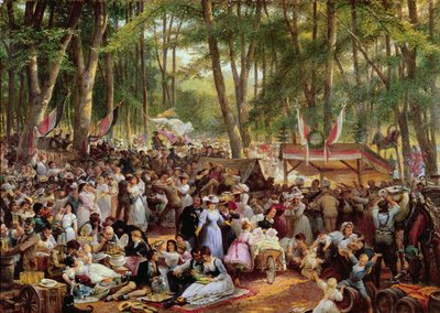 Waldchestag i 1871 av Johann Heinrich Hasselhorst