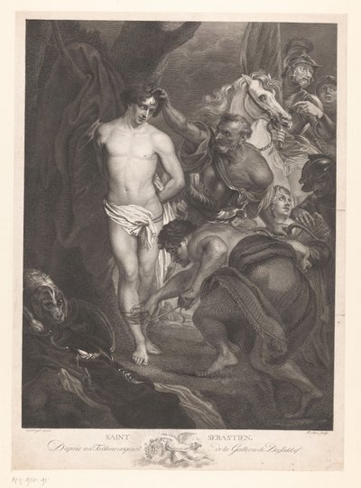 Sankt Sebastian av Johann Heinrich Lips