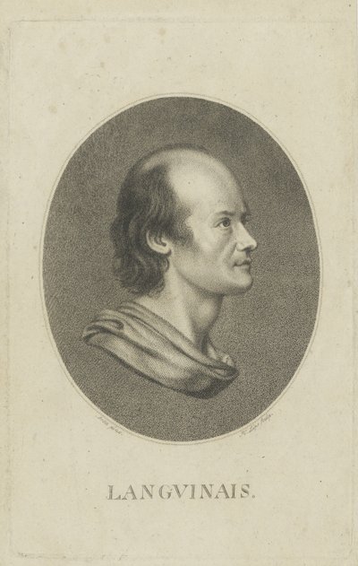 Portrett av Jean-Denis Lanjuinais 1753-1827, ca. 1810. av Johann Heinrich Lips