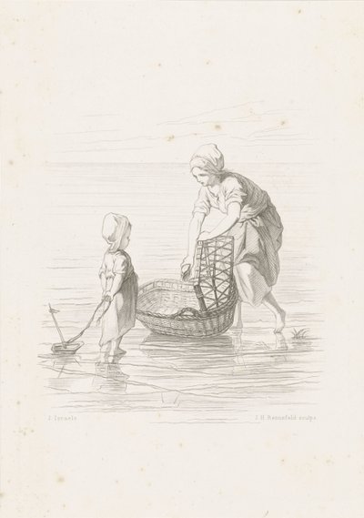 Vuggen Havets barn (serietittel) av Johann Heinrich Maria Hubert Rennefeld