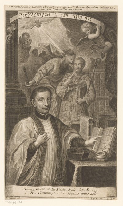 Portrett av Gerhard Pauli av Johann Heinrich Störchlin