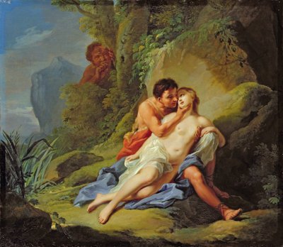 Acis og Galatea, 1758 av Johann Heinrich Tischbein