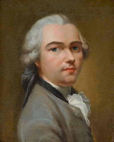 Selvportrett, midten av 1700-tallet.. av Johann Heinrich Tischbein