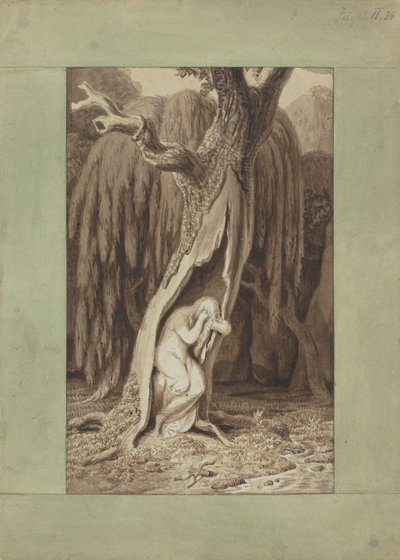 Dryad. Idylls Series, ca 1820. av Johann Heinrich Wilhelm Tischbein