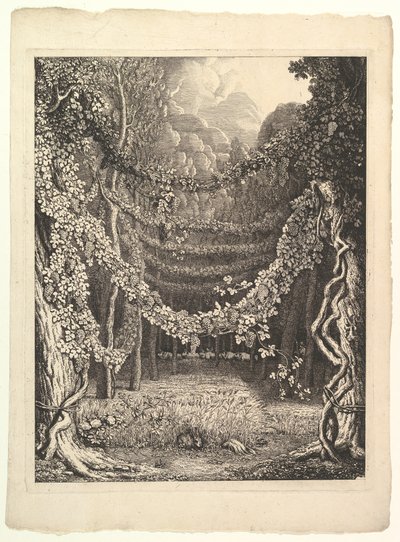 Frontispice for bind IV av Homer hentet fra antikken, Göttingen: Heinrich Diete..., ca. 1796. av Johann Heinrich Wilhelm Tischbein