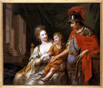 Hectors avgang, 1776 av Johann Heinrich Wilhelm Tischbein