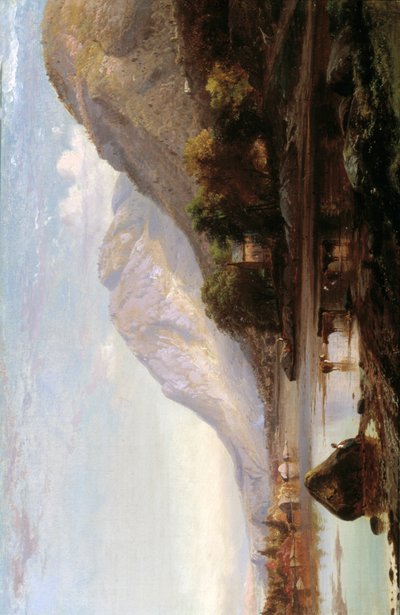 Hudson River ved Cold Spring, 1861. av Johann Hermann Carmiencke