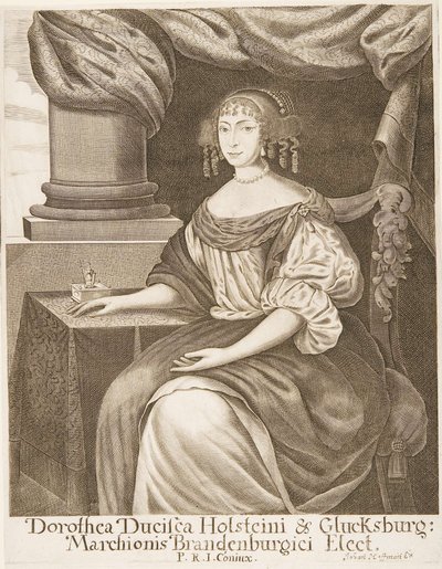 Johann Hoffmann - Dorothea av Holstein-Glücksburg, markgrevin av Brandenburg av Johann Hoffmann