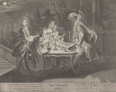 Sjakkspillet av Johann Jacobus Haid