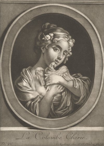 Den kjære duen av Johann Jacobus Haid