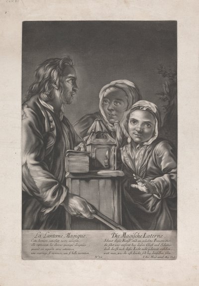 Den magiske lykten av Johann Jacobus Haid