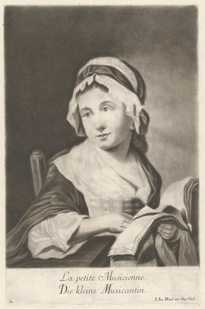 Den lille musikeren av Johann Jacobus Haid