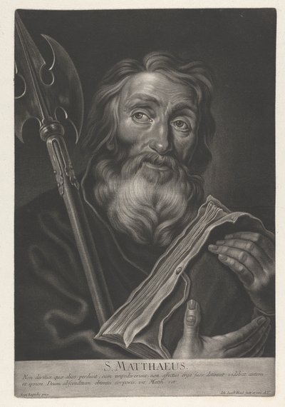 S. Matthaeus av Johann Jacobus Haid