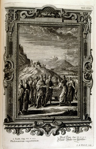 Ofringer til filistrene av Johann Jakob Scheuchzer
