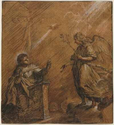 Bebudelsen, siste tredje 1600-tallet. av Johann Jakob von Sandrart