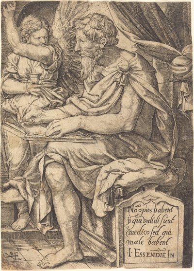 Saint Matteus av Johann Ladenspelder
