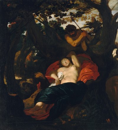 Nymfe og gjeter, ca. 1625. av Johann Liss
