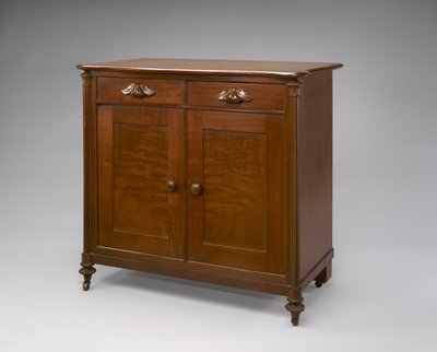 Server, c. 1846-1860 (svart valnøtt) av Johann Michael (attr.to) Jahn