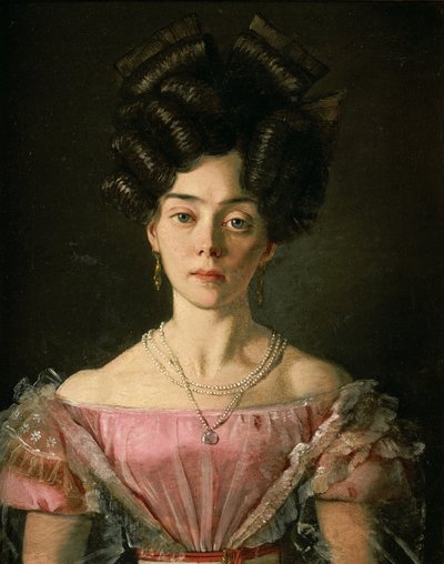 Ung dame av Johann Michael Neder