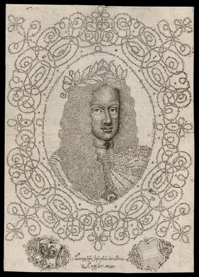 Joseph I (august), den hellige romerske keiseren av Johann Michael Puchler