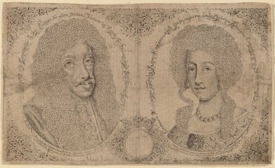 Leopold I og Eleanor av Østerrike av Johann Michael Puchler