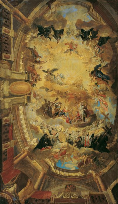 Glorifisering av Jesu navn av Johann Michael Rottmayr