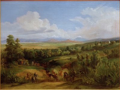 Galapa, Pico de Orizaba og Cofre de Perote av Johann Moritz Rugendas
