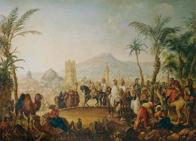 Crusaders (Godfrey of Bouillon) av Johann Nepomuk Höchle