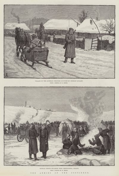 Kontinentets hærer av Johann Nepomuk Schonberg