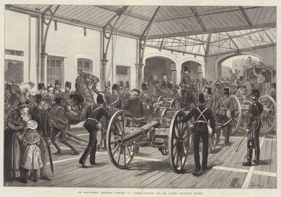 The Honourable Artillery Company of London starter for Easter Volunteer Review av Johann Nepomuk Schonberg