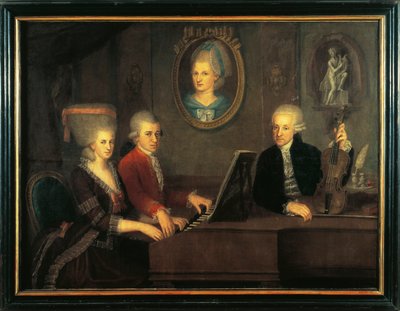 Østerrike, Salzburg, Mozart-familien av Johann Nepomuk della Croce