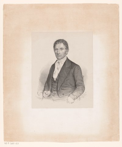 Portrett av godseier Hugo van Beresteyn av Johann Peter Berghaus