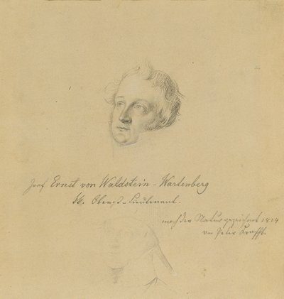 grev Ernst av Waldstein-Wartenberg av Johann Peter Krafft
