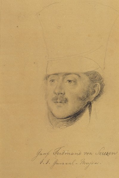 grev Ferdinand av Szeczen av Johann Peter Krafft