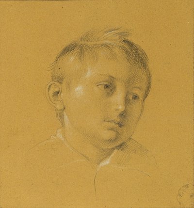 hodet til en gutt av Johann Peter Krafft