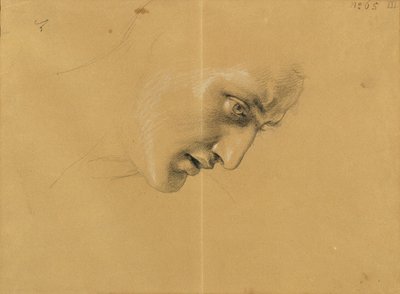 hodestudie av Johann Peter Krafft